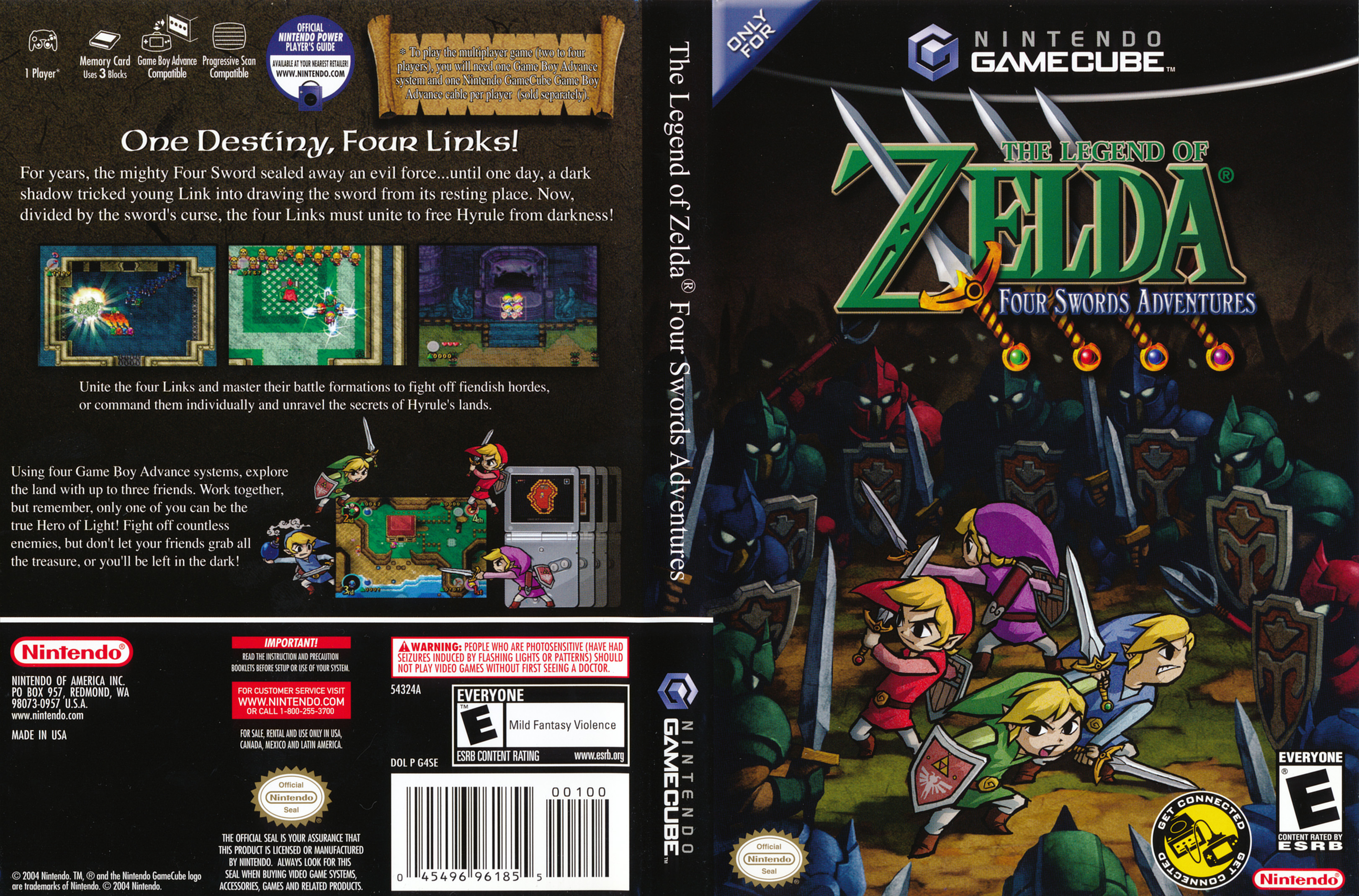 Legend Of Zelda Four Swords Adventure The Gaming Alexandria 